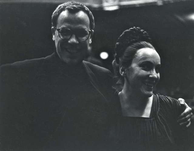 Robert Wilson i Dunja Vejzović Robert Wilson i Dunja Vejzović