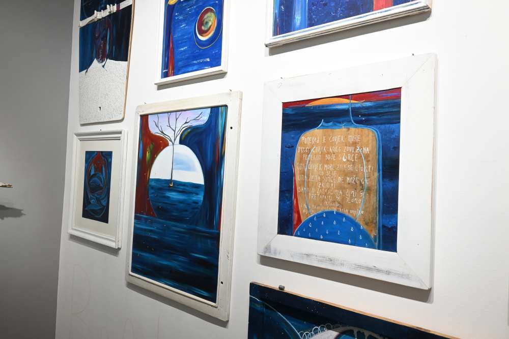 Brodarica uz promociju Zbirke slikopisa Margarete Peršić