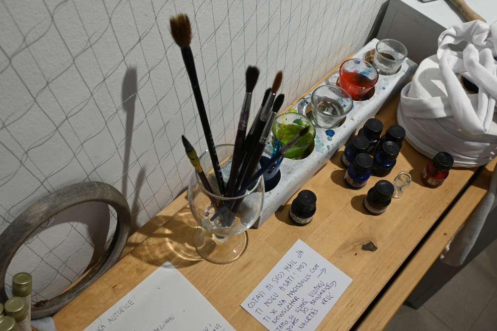 Brodarica uz promociju Zbirke slikopisa Margarete Peršić