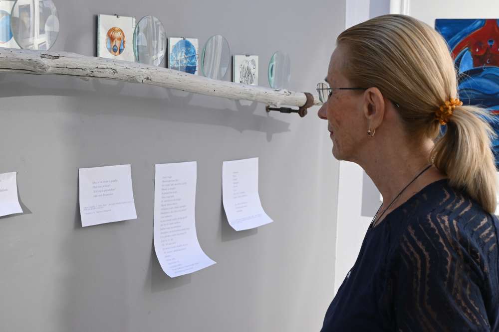 Brodarica uz promociju Zbirke slikopisa Margarete Peršić