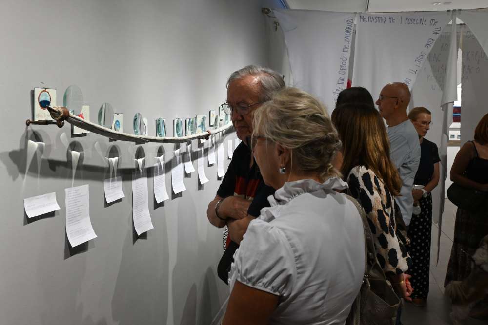 Brodarica uz promociju Zbirke slikopisa Margarete Peršić