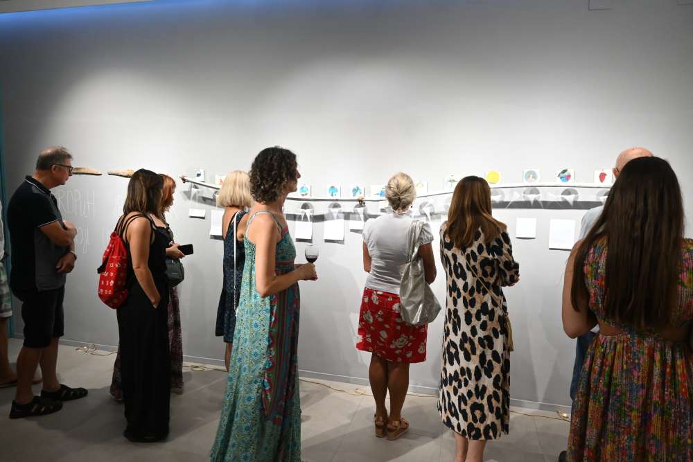 Brodarica uz promociju Zbirke slikopisa Margarete Peršić