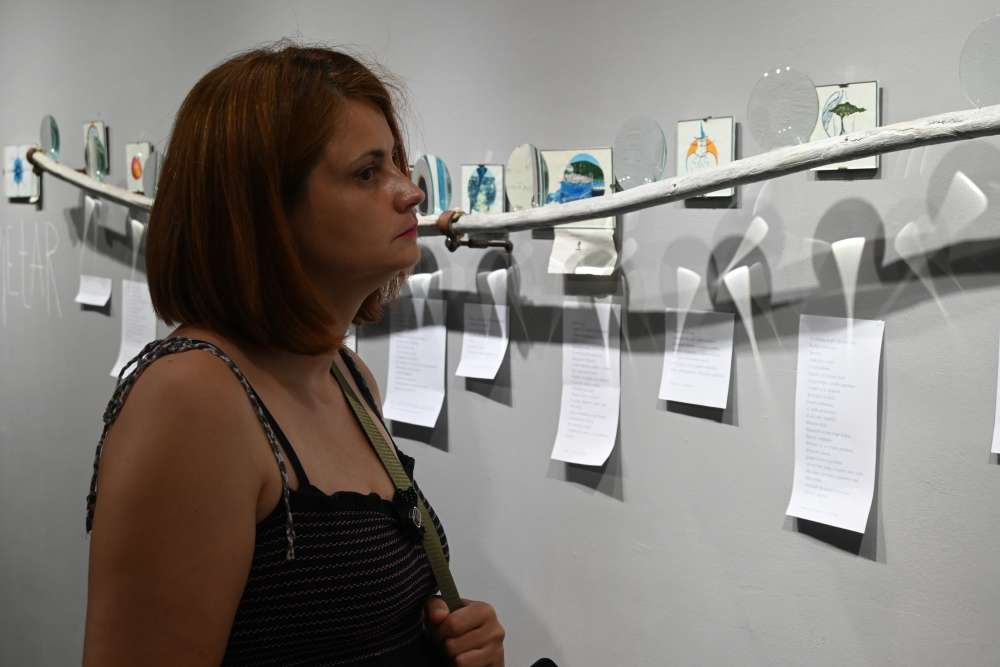 Brodarica uz promociju Zbirke slikopisa Margarete Peršić