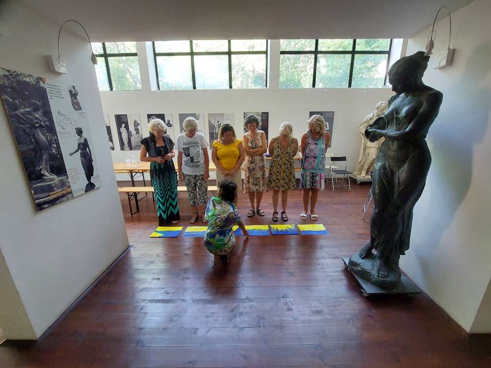 Brodarica uz promociju Zbirke slikopisa Margarete Peršić