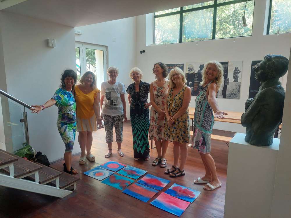 Brodarica uz promociju Zbirke slikopisa Margarete Peršić