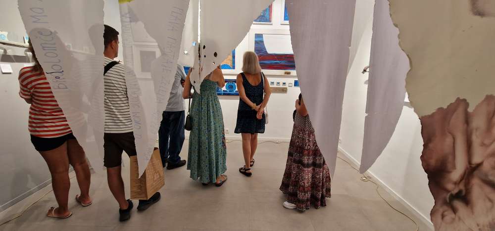 Brodarica uz promociju Zbirke slikopisa Margarete Peršić