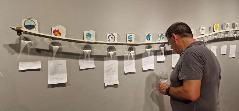 Brodarica uz promociju Zbirke slikopisa Margarete Peršić