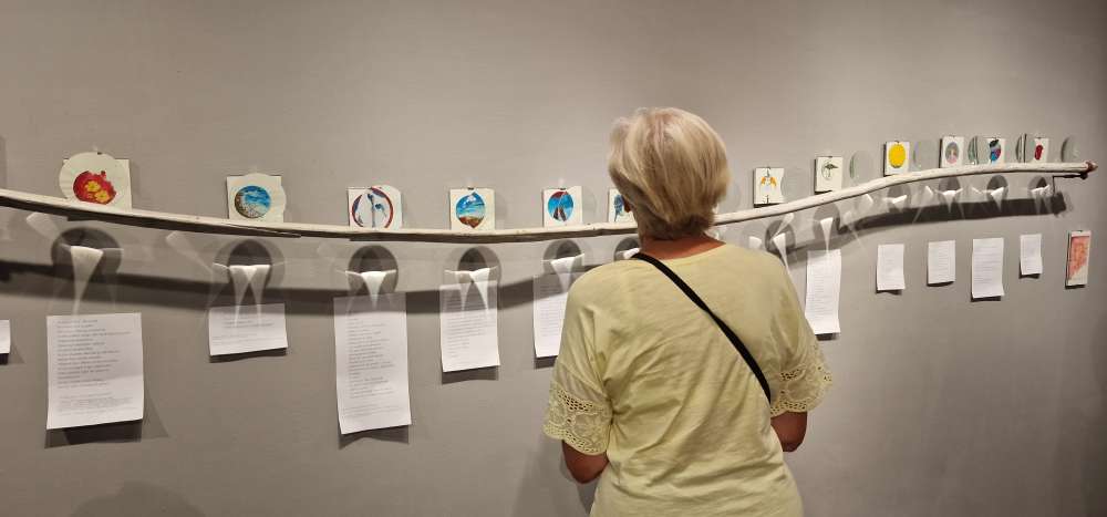 Brodarica uz promociju Zbirke slikopisa Margarete Peršić