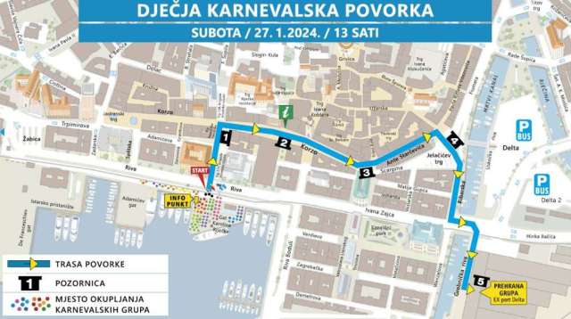 dječja karnevalska povorka