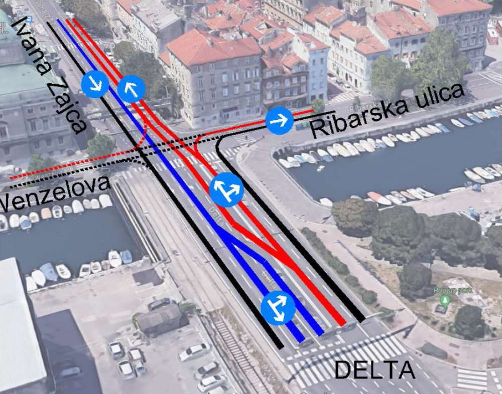 zatvaranje adamićeve ulice