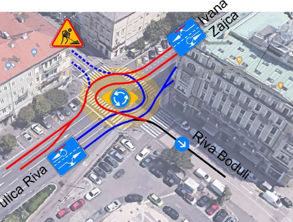 zatvaranje adamićeve ulice