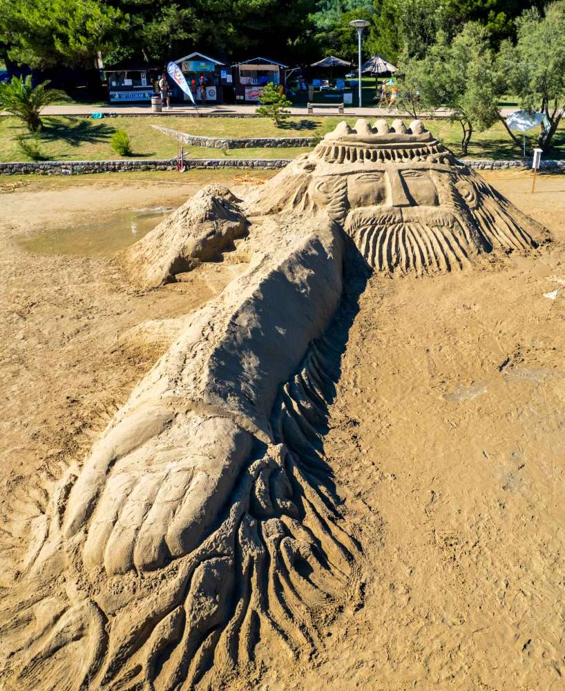 Pješčane skulpture 2024.