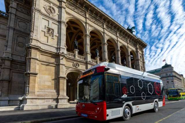 Autobusi na vodik u centru Beču od 2025. © Wiener Linien Robert Peres
