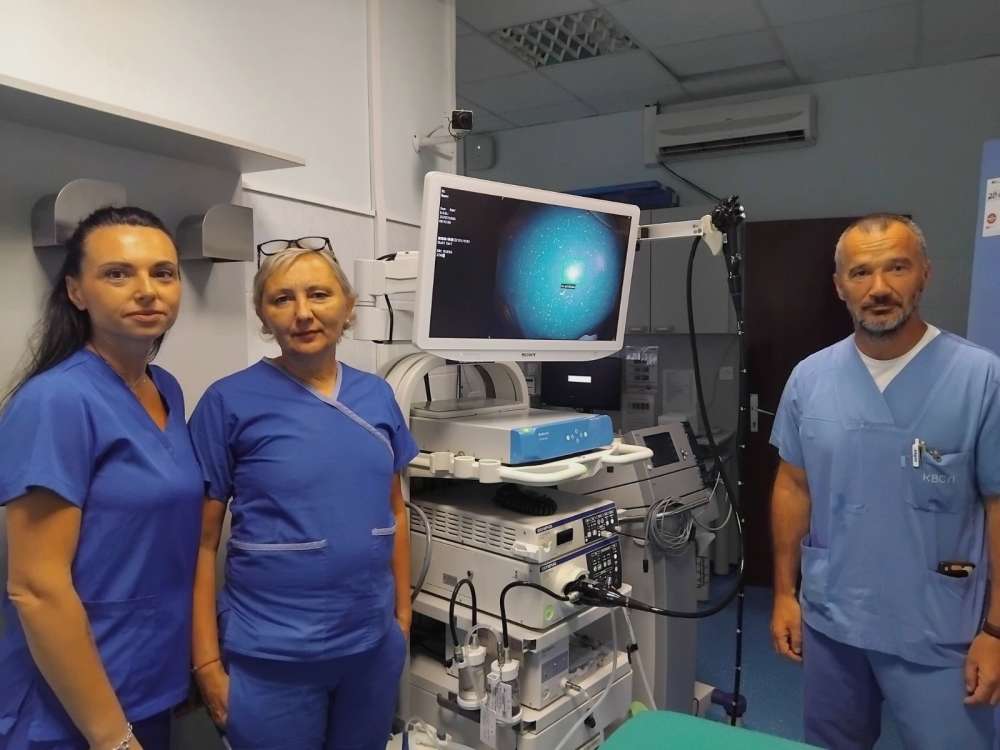 Lidija Vencl, bacc. med. techn, Ljiljana Dankić, med. techn, doc. prim. dr. sc. Aleksandar Čubranić, dr. med.