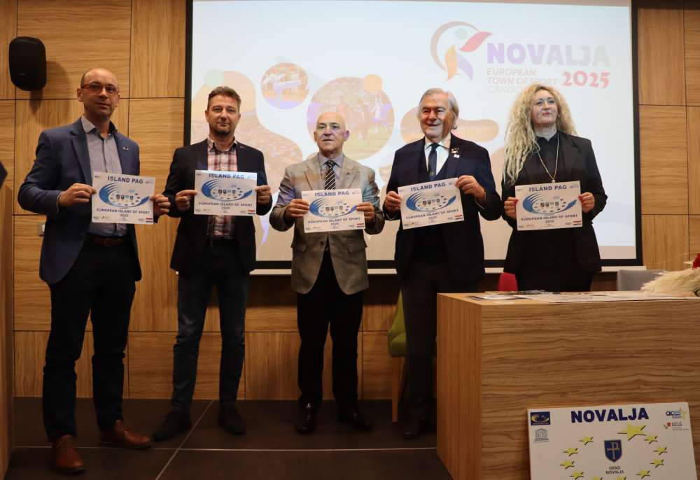 Press konferencija - Najava kandidature otoka Paga za Europski otok sporta 2026
