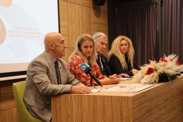 Press konferencija Novalja - Europski grad sporta 2025. Press konferencija Novalja - Europski grad sporta 2025.