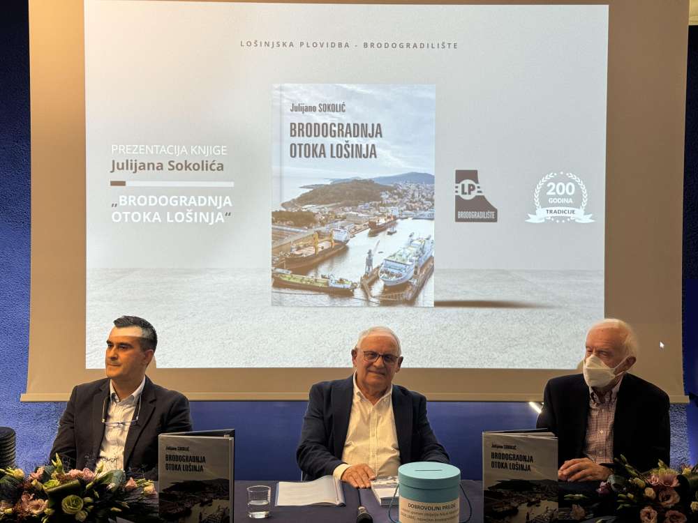 200 godina lošinjske brodogradnje – predstavljena knjiga „Brodogradnja otoka Lošinja“