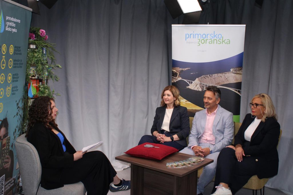 TV i podcast studio Prirodoslovne i grafičke škole