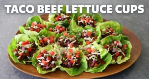 Idealan nedjeljni ručak: Taco govedina u “šalicama” od zelene salate