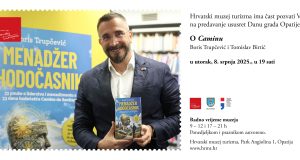Boris Trupčević i Tomislav Birtić o Caminu, predavanje ususret Danu grada Opatije Boris Trupčević i Tomislav Birtić o Caminu