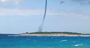 Više pijavica uz obalu Istre pijavica