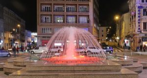 Fontane u ružičastom za tridesetu obljetnicu djelovanja udruge ,,Nada“ fontane