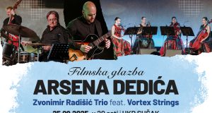 Filmska glazba Arsena Dedića stiže u Rijeku