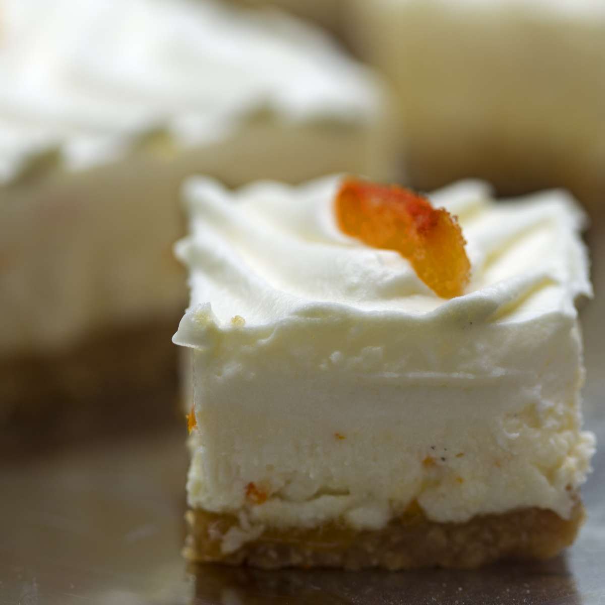 cheese cake kocke s domaćom gorkom narančom