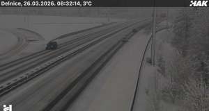 Kaos na cestama: Snijeg zatrpao Gorski kotar, kamioni ne mogu prema moru, upaljen crveni alarm