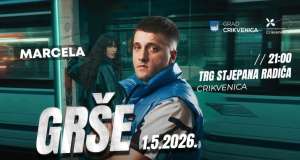 Kralj Billboarda stiže u Crikvenicu: Grše predvodi veliki prvomajski koncert