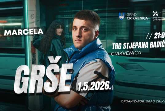 Kralj Billboarda stiže u Crikvenicu: Grše predvodi veliki prvomajski koncert