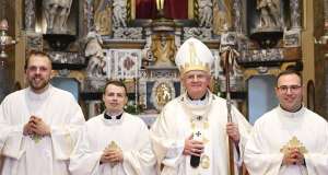 Zaređena tri nova svećenika: Matija Luketić, Karlo Stipeč i Mario Đurić