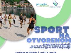 „Sport na otvorenom“ stiže u Bakar: Besplatni treninzi svake subote na Žalu ribara