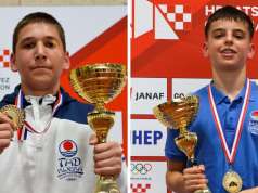 Riječki borci na tronu Hrvatske: Arian i Borna osvojili zlatne medalje u Zagrebu