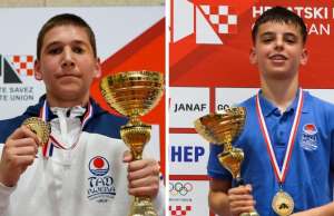 Riječki borci na tronu Hrvatske: Arian i Borna osvojili zlatne medalje u Zagrebu