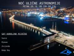 Noć astronomije na riječkoj rivi: građani će teleskopima istraživati nebo iznad grada