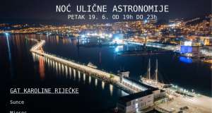 Noć astronomije na riječkoj rivi: građani će teleskopima istraživati nebo iznad grada