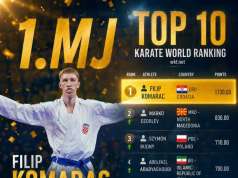 Filip Komarac iz Kastva postao je svjetski broj 1 na WKF rang ljestvici