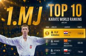 Filip Komarac iz Kastva postao je svjetski broj 1 na WKF rang ljestvici