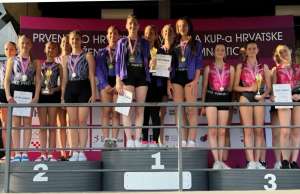 Šest medalja i ekipno srebro za GK Vita na Prvenstvu Hrvatske