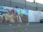 U Marinićima nastaje 48-metarski mural ‘Lenta Hrvata’ s prikazom hrvatske povijesti
