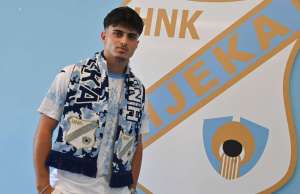 Rijeka predstavila novo pojačanje: Iz Stuttgarta stigao mladi hrvatski reprezentativac Nikolas Matić
